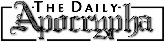 The Daily Apocrypha